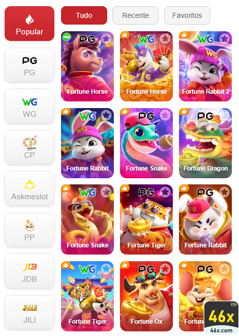 Experiência de Jogos 46x.com